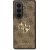 Guess PU 4G Metal Logo Case Aizsargapvalks priekš Samsung Galaxy Z Fold 7 / brūns Neoriģinālie Maciņi