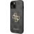 Guess PU 4G Metal Logo Case Aizsargapvalks priekš iPhone 14 / pelēks Neoriģinālie Maciņi