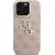 Guess PU 4G Metal Logo Stand Camera Frame Case Защитный чехол для iPhone 16 Pro Max / розовый Чехлы - альтернативные