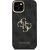 Guess PU 4G Metal Logo Stand Camera Frame Case Aizsargapvalks priekš iPhone 14 / melns Neoriģinālie Maciņi