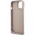 Guess PU 4G Metal Logo Stand Camera Frame Case Aizsargapvalks priekš iPhone 14 / rozā Neoriģinālie Maciņi