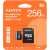 A-data V30 256GB Premier Pro MICROSDXC, R/W up to 100/80 MB/s, with Adapter Atmiņas kartes micro SD SDHC
