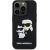 Karl Lagerfeld 3D Rubber Karl and Choupette Case Aizsargapvalks priekš iPhone 13 Pro / melns Neoriģinālie Maciņi