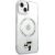 Karl Lagerfeld IML Karl and Choupette MagSafe Case Aizsargapvalks priekš iPhone 15 / caurspīdīgs Neoriģinālie Maciņi