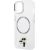 Karl Lagerfeld IML Karl and Choupette MagSafe Case Aizsargapvalks priekš iPhone 15 / caurspīdīgs Neoriģinālie Maciņi