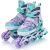 Skrituļslidas Meteor 4w1 Blueberry S 30-33 Skrejriteņi bērniem