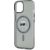 Karl Lagerfeld IML Karl Head Metal Frame MagSafe Aizsargapvalks priekš iPhone 15 / melns Neoriģinālie Maciņi