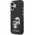Karl Lagerfeld IML Aquarelle Karl and Choupette Case Защитный чехол для iPhone 17 / чёрный Чехлы - альтернативные