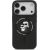 Karl Lagerfeld Liquid Silicone Karl and Choupette MagSafe Case Aizsargapvalks priekš iPhone 17 Pro Max / melns Neoriģinālie Maciņi