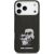 Karl Lagerfeld IML Aquarelle Karl and Choupette Case Aizsargapvalks priekš iPhone 17 Pro / melns Neoriģinālie Maciņi