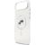 Karl Lagerfeld IML K&CH Heads Metal Frame MagSafe Case Защитный чехол для iPhone Air / прозрачный Чехлы - альтернативные