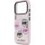 Karl Lagerfeld IML Multi K&CH Heads Case Защитный чехол для iPhone 17 Pro / розовый Чехлы - альтернативные