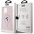 Karl Lagerfeld Liquid Silicone Karl and Choupette MagSafe Aizsargapvalks priekš iPhone 15 Pro / rozā Neoriģinālie Maciņi