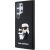 Karl Lagerfeld 3D Rubber Karl and Choupette Защитный чехол для Samsung Galaxy S24 Ultra / чёрный Чехлы - альтернативные