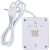 Maclean power strip, extension cord 2 sockets + 3xUSB, 110-240V AC 50/60Hz, 2.1A max 2500W, 1.5m, white, MCE387 W Strāvas pagarinātāji