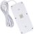 Maclean power strip, 6 socket extension + 4xUSB, 110-240V AC 50/60Hz, 2.1A max 2500W, 3m, white, MCE391 W Strāvas pagarinātāji