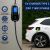 Qoltec 52436 Mobile EV Electric Car Charger with 2-in-1 Type 2 Adjustment | 11kW | 400V | Wi-fi | TUYA | SMART LIFE | LCD | Portable | 5m Elektro Auto lādēšanas piederumi