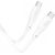 USB кабель Hoco X93 240W USB-C to USB-C 2.0m белый Дата USB-кабели
