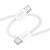 USB кабель Hoco X104 60W USB-C to USB-C 2.0m белый Дата USB-кабели