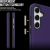 Perfectionists Triangle Case Samsung S926 S24 Plus/S936 S25 Plus purple Neoriģinālie Maciņi