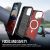 Perfectionists Triangle Mag Case iPhone 15 Pro red Neoriģinālie Maciņi