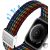 Strap Dux Ducis Mixture II Series Apple Watch 38/40/41mm Dark Stripes Smart-Watch aksesuāri