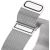 Strap Dux Ducis Milanese Series For Smartwatches 22mm Silver Smart-Watch aksesuāri