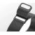 Strap Dux Ducis Milanese Series For Smartwatches 22mm Black Smart-Watch aksesuāri