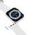 Браслет Dux Ducis OceanWave Series Apple Watch 38/40/41mm White Smart pūlksteņu aksesuāri