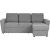 Corner sofa bed INGA grey Новинки Для дома и сада 