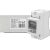 Qoltec 50899 Single phase electronic energy consumption meter | 230 V | LCD | 2P | DIN rail Viedie Sensori