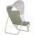 Leisure chair PIPER with canopy, beige Dārza krēsli
