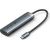 Hub 5w1 Vention USB-C 100W PD 5Gbps 4K@60Hz srebrny Usb HUB