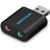 Vention USB External Sound Card Black Metal Type Srīmošanas kartes
