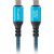 Lanberg CA-CMCM-44CU-0005-BK USB cable USB4 Gen 2x2 0.5 m USB C Black, Blue Дата USB-кабели