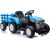 Lean Cars A009B Blue Battery Operated Tractor Новости - Детские товары