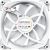 CASE FAN 140MM/AX140 PWM WHITE MONTECH Korpusu dzesēšana
