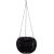 Подвесное кашпо WICKER D32xH22cm, черный Новости, мебель, дом