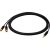 SSQ MIJRCA3 SS-1423 Cable Mini Jack Stereo 3,5 mm - 2x RCA 3 m Black Проводa