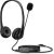 HP Stereo USB Headset G2 Wired Head-band Office/Call center Black Austiņas