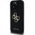 Guess PU Grained 4G Metal Logo Maciņš priekš Apple iPhone 16 Pro Neoriģinālie Maciņi