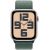 Apple Watch SE, Smartwatch (champagne, aluminum, 44 mm, Sport Loop sea green) Smart-Watch Pulksteņi