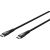 Goobay USB-C Supersoft Textile Cable with Metal Plugs, 1 m Дата USB-кабели