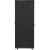 Lanberg Rack cabinet 19" free-standing 47U/800x1000 (flat pack) with glass door, LCD FF01-8047-12BL Black Serveri un to komponentes