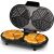 Tristar Waffle maker WF-2120 1200 W Number of pastry 10 Heart shaped Black Машины для мороженого
