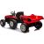 Lean Cars HC-306 Red Battery Tractor With 24V Trailer Jaunumi, Bērnu preces