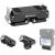 PULUZ Magnetic Metal Holder for DJI Osmo Nano (Black) Sporta kameru aksesuāri
