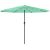 vidaXL Parasol ogrodowy na stalowym słupku, zielony, 324x324x247 cm Jaunumi -Dārzam