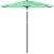 vidaXL Parasol ogrodowy na stalowym słupku, zielony, 268x268x226 cm Новинки Для дома и сада 
