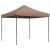 vidaXL Składany namiot imprezowy typu pop-up, brązowy, 292x292x315 cm Jaunumi -Dārzam